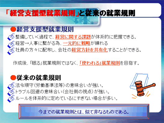 経営支援型就業規則